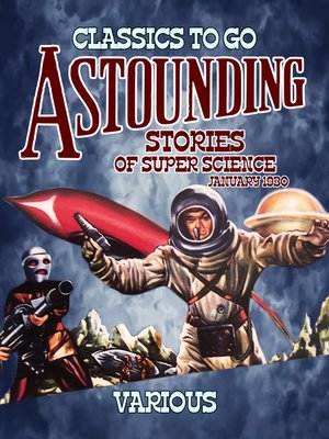 cover image of Astounding Stories of Super Science January 1930